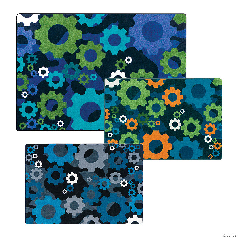 Joy Carpets Shifting Gears Classroom Rug Image