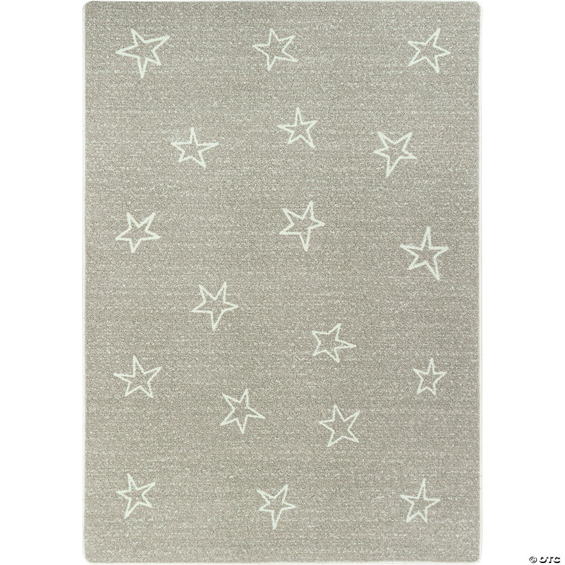 Joy carpets shine on 3'10" x 5'4" area rug in color linen Image