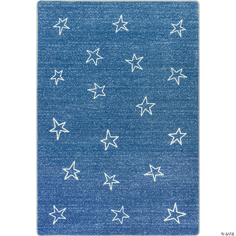 Joy carpets shine on 7'8" x 10'9" area rug in color blue skies Image