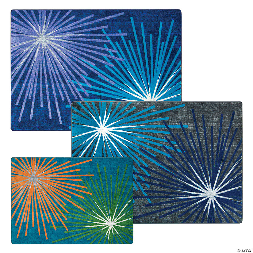Joy Carpets Sputnik Classroom Rug Image