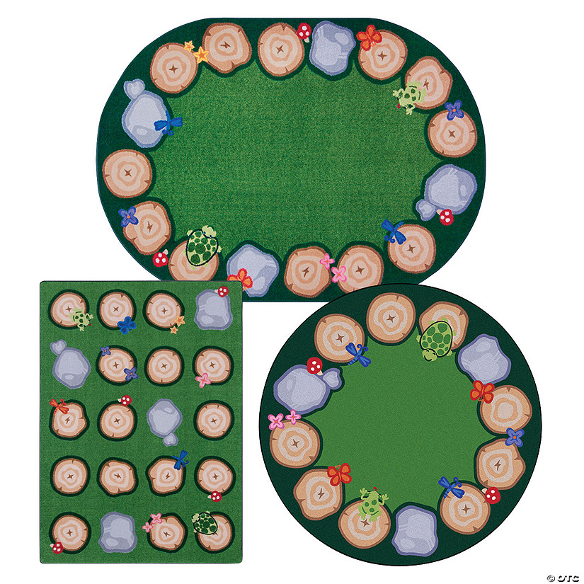 Joy Carpets Stumped Classroom Rug Image