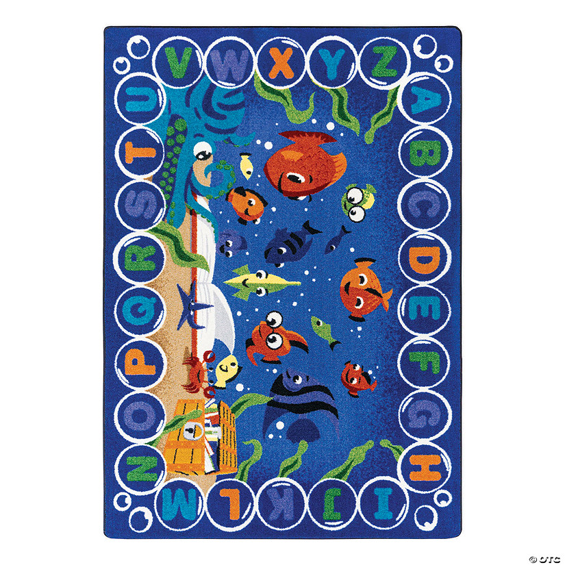 Joy Carpets Underwater Readers Classroom Rugs Image