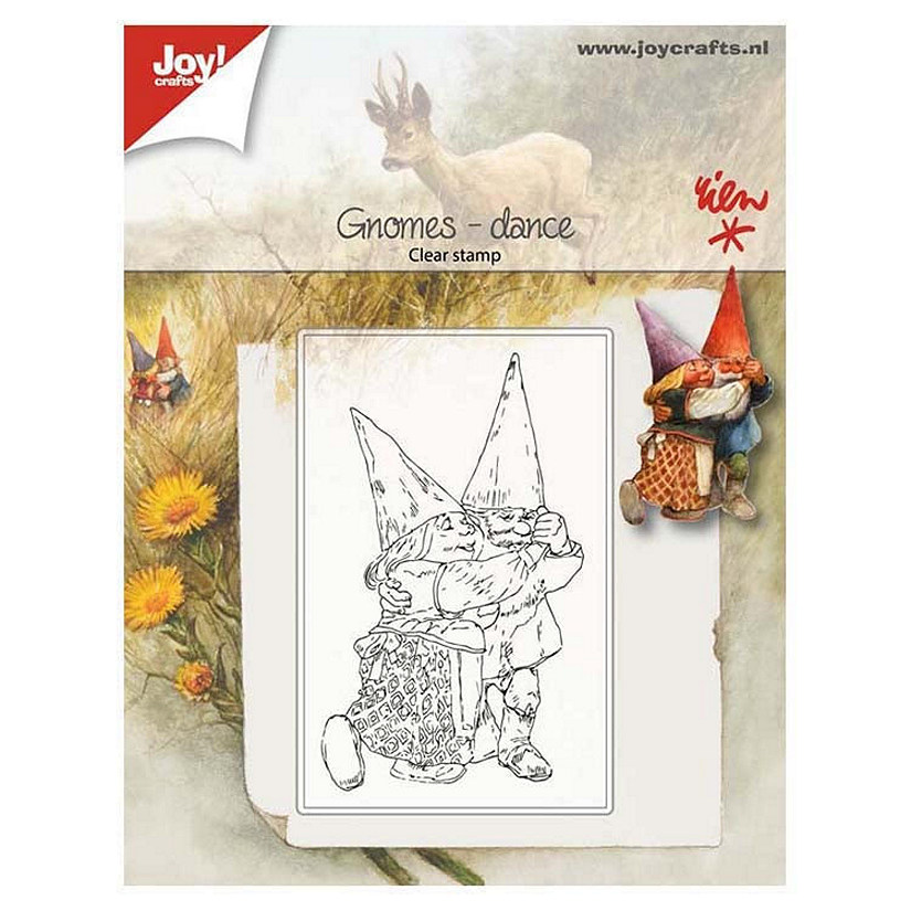 Joy! Crafts Clear Stamp  Gnomes Dance Image