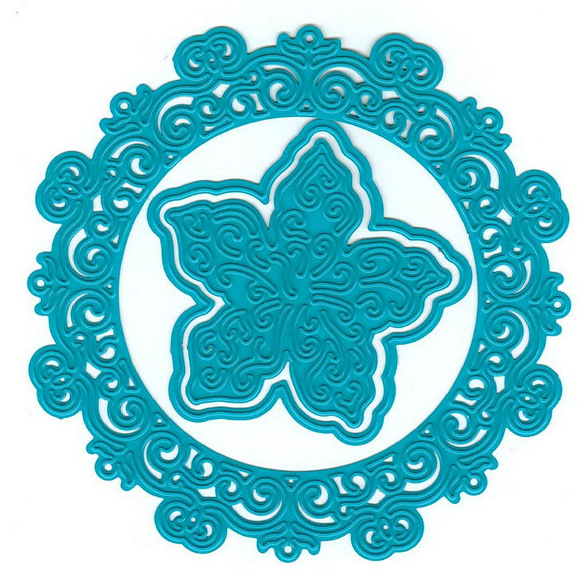 Joy! Crafts Cutting and Embossing Dies  circle flower Image