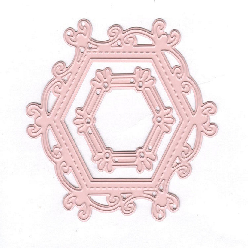 Joy! Crafts Cutting Die  Mery's Hexagonal Gracefully Image