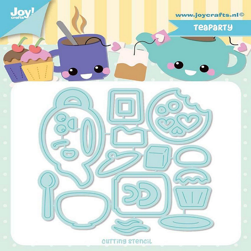 Joy! Crafts Die  Jocelijne Tea Party Image