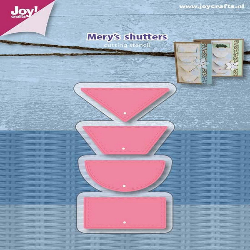 Joy! Crafts Die  Mery's Shutters Image