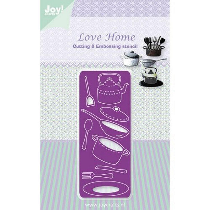 Joy! Crafts Dies  Love Home  Cutlery and Pans Image