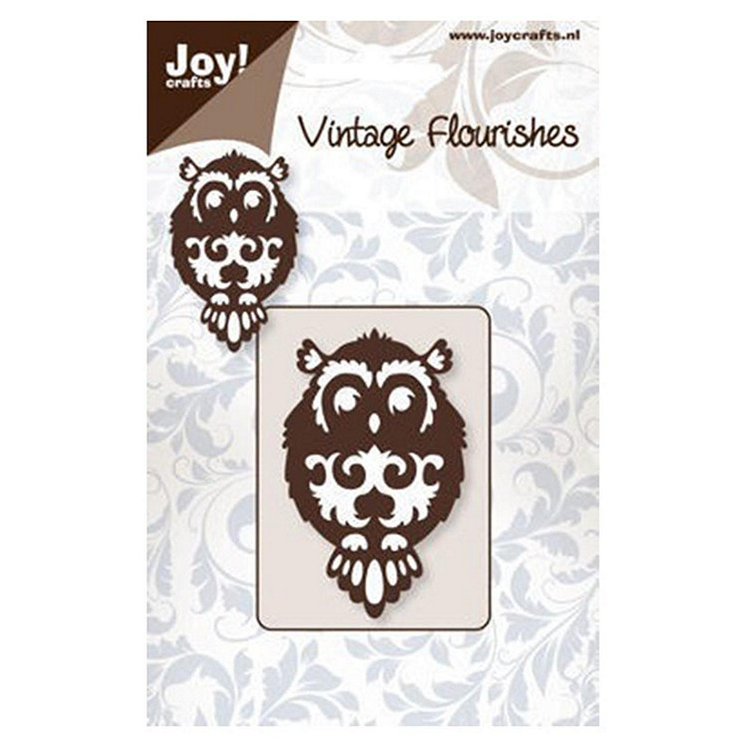Joy! Crafts Dies  Vintage FlourishesOwl Image
