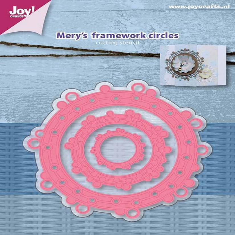 Joy! Crafts Joy Craft Die  Mery's Frame Work Circles Image