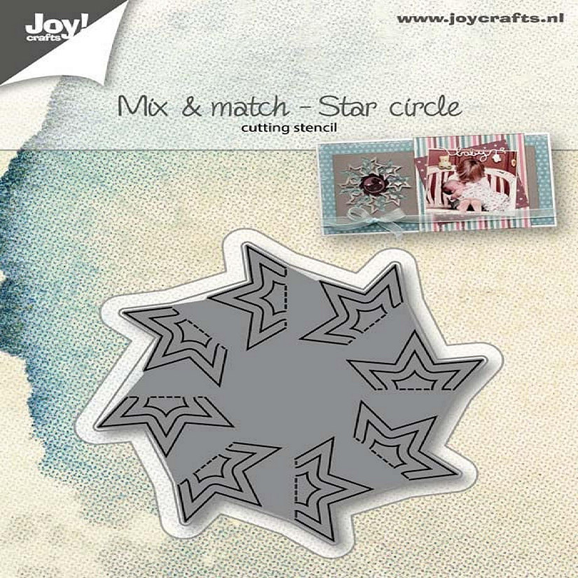 Joy! Crafts Joy Craft Die  Mix  Match Star Circle Image