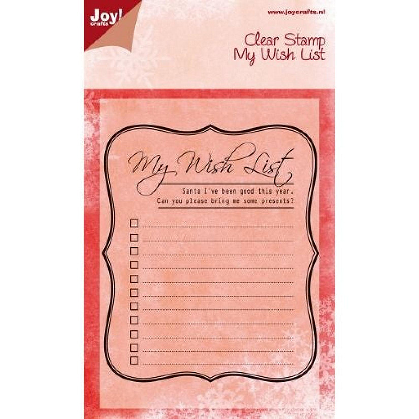 Joy! Crafts Stamp  My Wish List Image