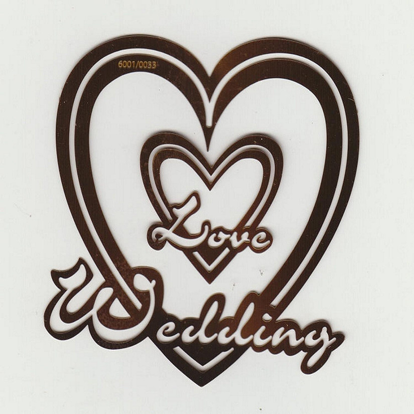 Joy! Crafts Text Stencil  WeddingLove Image