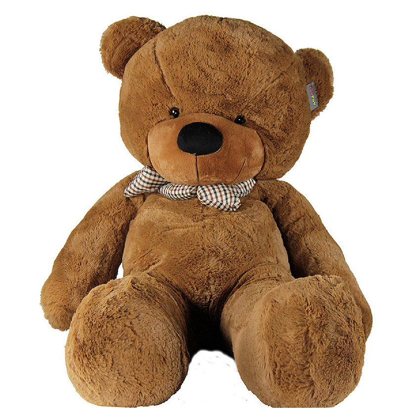 visueel Daar Buitenlander Joyfay Giant Teddy Bear - Dark Brown - 63” | Oriental Trading