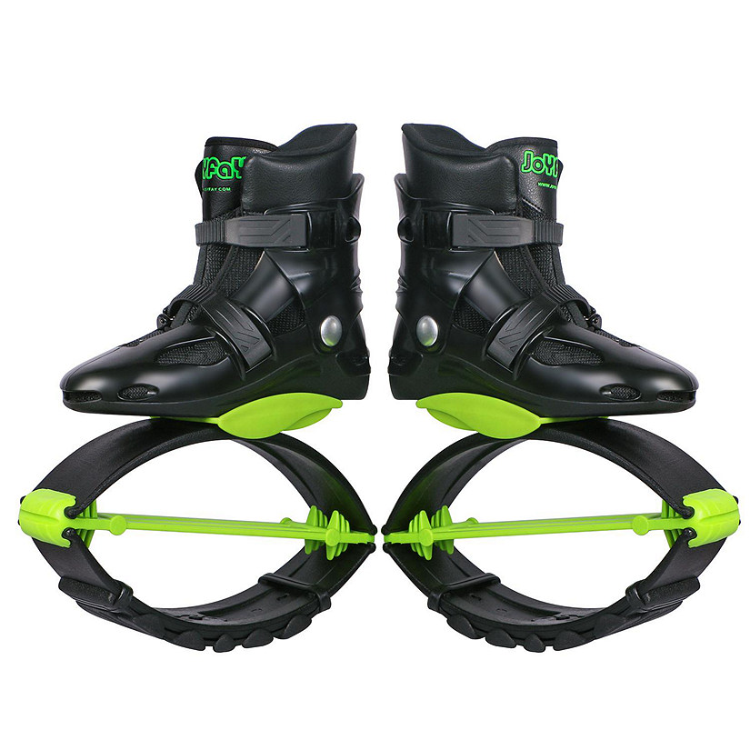 Joyfay Jumping Shoes - Black and Green - Large Image
