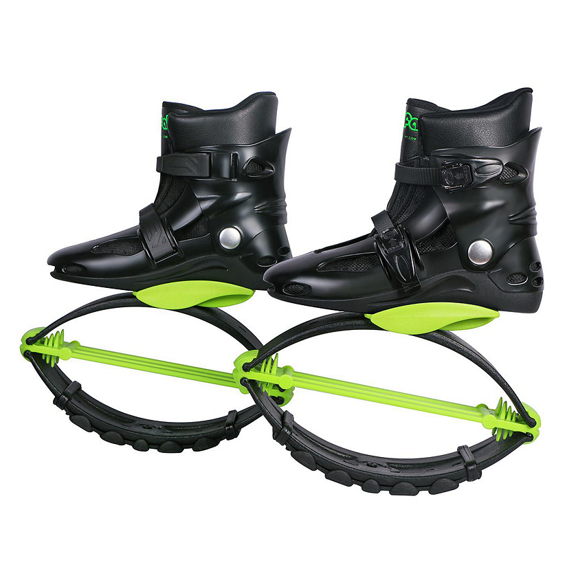Joyfay Jumping Shoes - Black and Green - X-Large Image