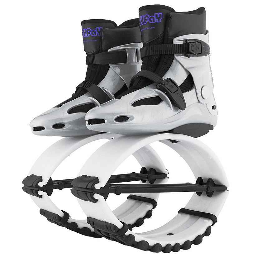 Joyfay Jumping Shoes Grey, Black and White Large Oriental Trading