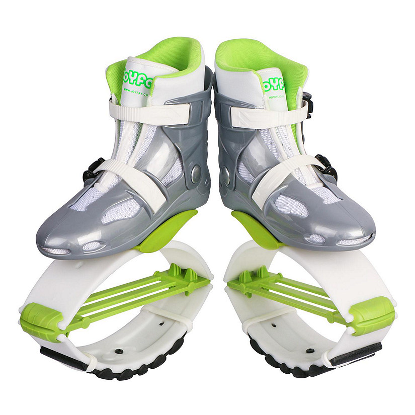 Joyfay Jumping Shoes - White and Green - X-Large Image