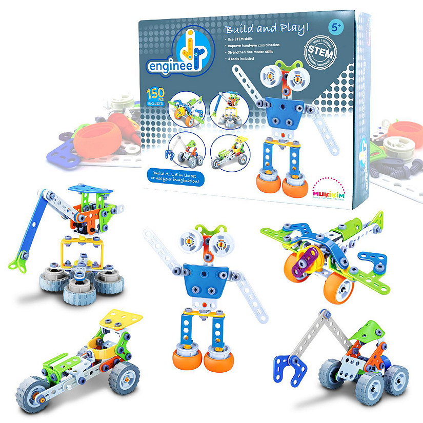 Jr. Engineer - Robot & Airplane Construction Set