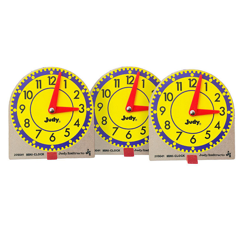 Judy Instructo Mini Judy® Clocks Clock Oriental Trading