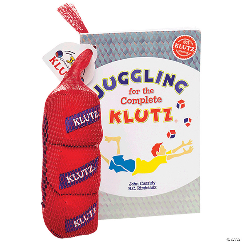 Juggling for the Complete Klutz &amp;#8211; Beginner&amp;#8217;s Juggling Kit Image