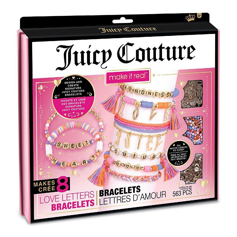 Juicy Couture Love Letters Bracelets | Oriental Trading