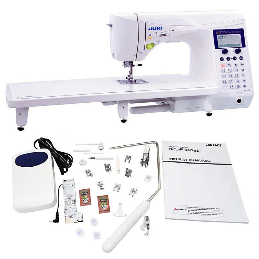 Juki Exceed HZL-F600 Full Size Computerized Sewing & Quilting Machine Image