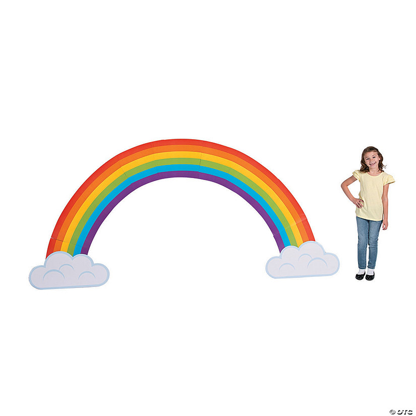 Jumbo Build A Rainbow Cutouts Oriental Trading