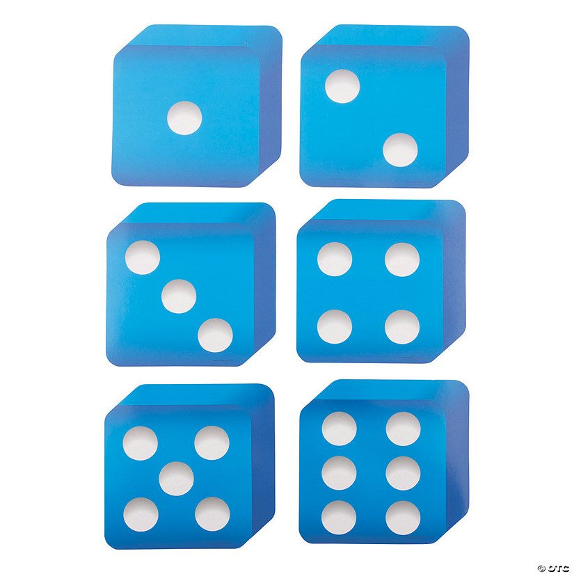 Jumbo Dice 6 Pc. Discontinued