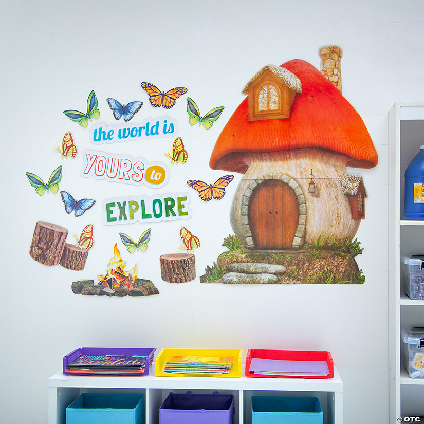 Jumbo Enchanted Adventure Classroom Wall Cutout Set - 22 Pc. Image