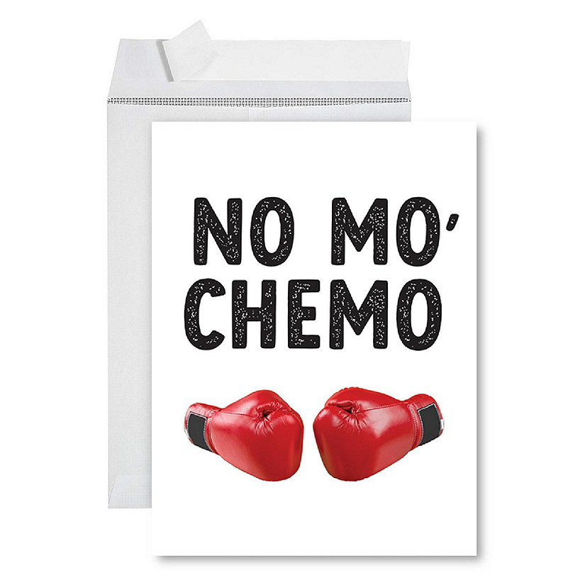 Jumbo No Mo Chemo Card 8.5x11 Image