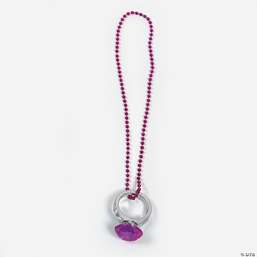 Jumbo Ring Beaded Necklace Discontinued