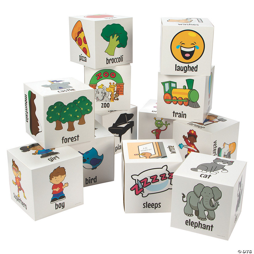 Jumbo Roll-a-Story Cubes - 12 Pc. Image