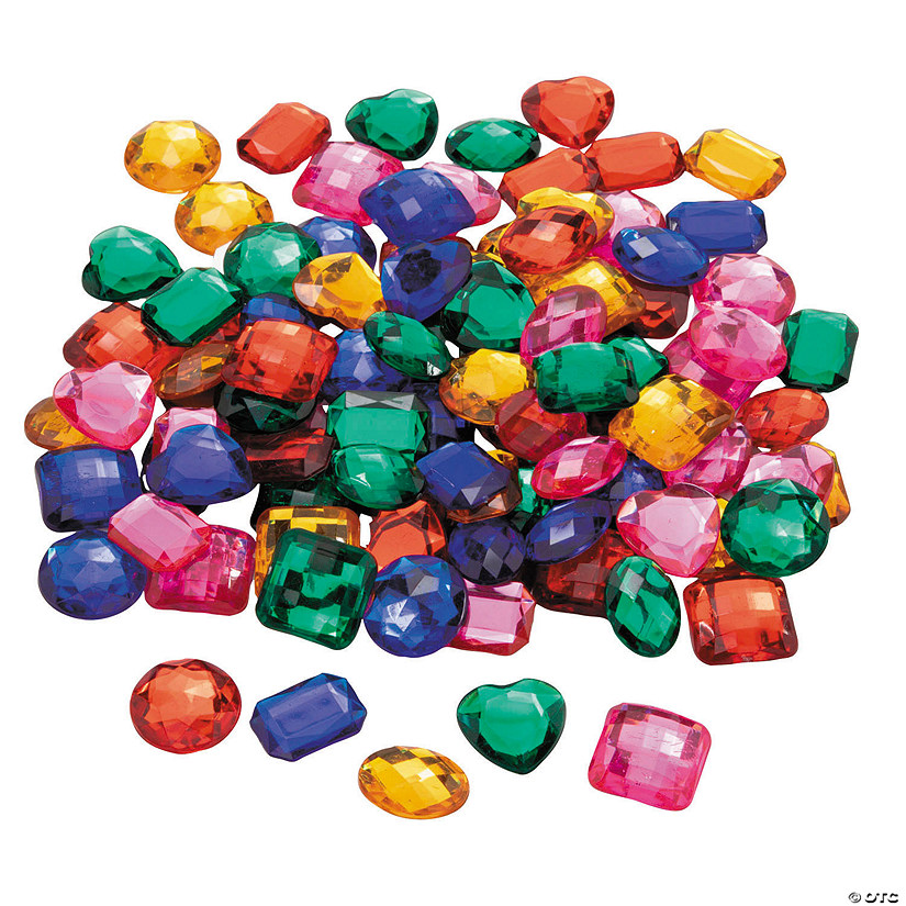 Jumbo SelfAdhesive Jewels Oriental Trading