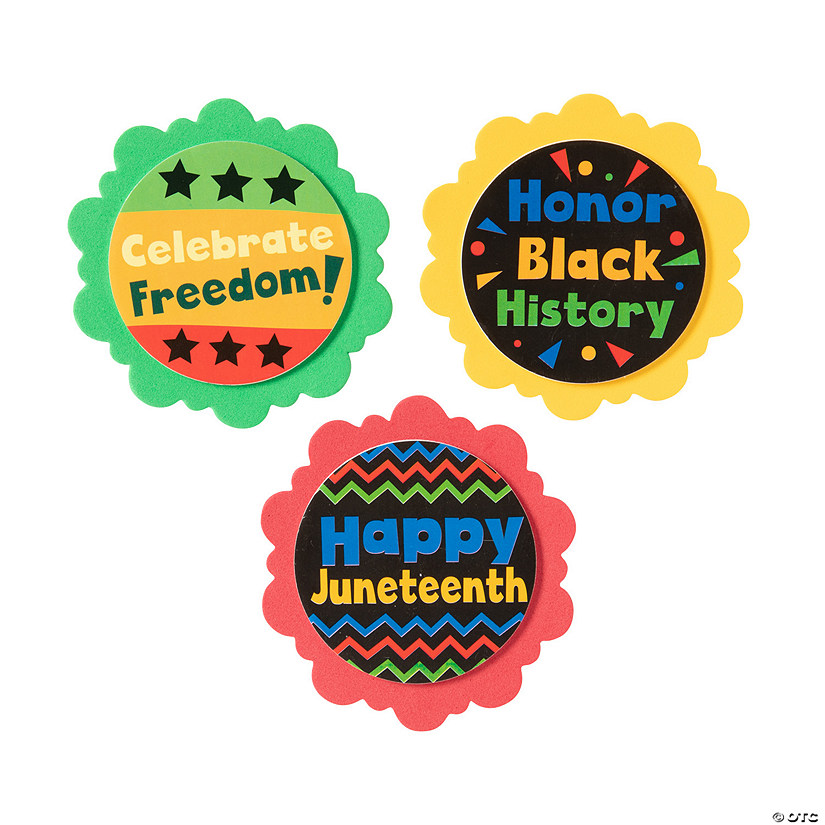 Juneteenth Magnet Craft Kit - Makes 12 Image