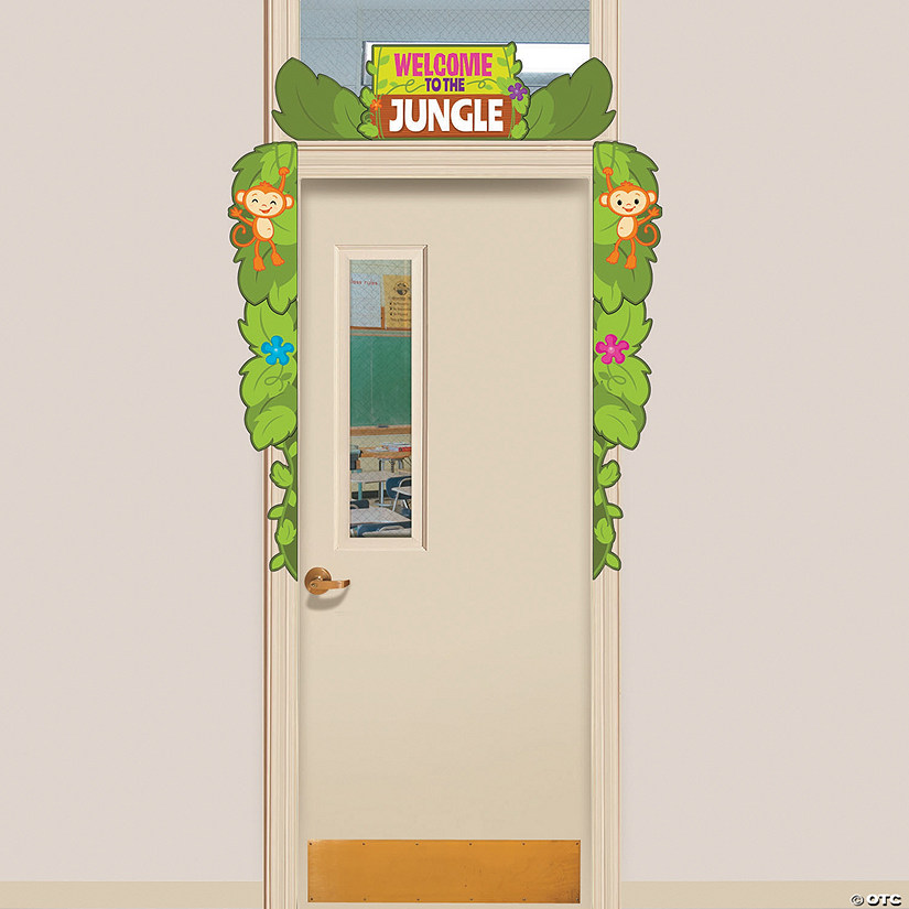 Jungle Door Border - 9 Pc. Image