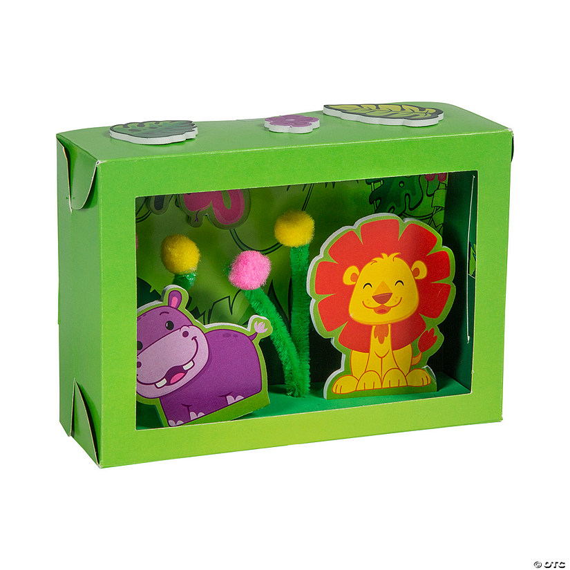 Jungle in a Box Craft Kit - Makes 12 Image
