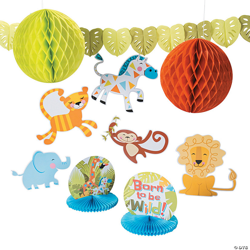 Jungle Party Decorating Kit - 10 Pc. Image