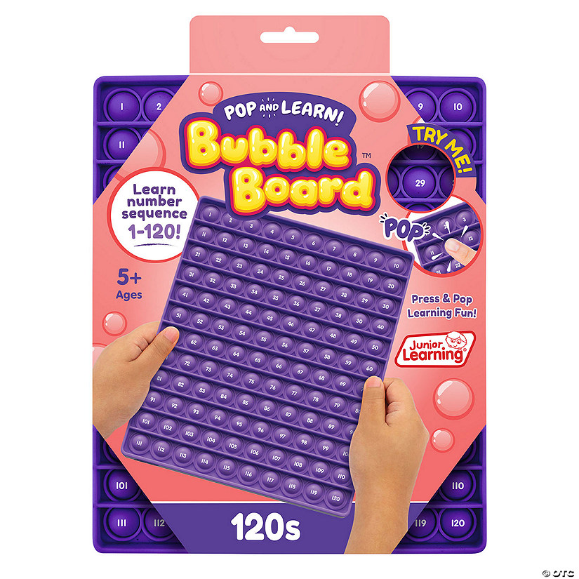 Junior Learning 120s Pop and Learn Bubble Board Image