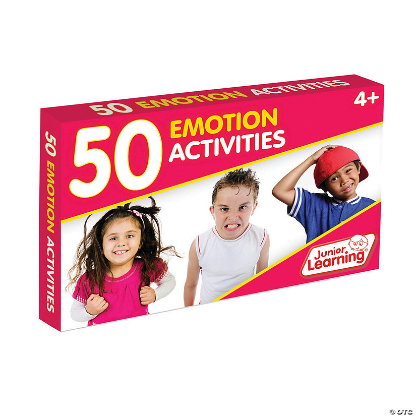 Junior Learning 50 Emotions Activity - Qty 2 Image