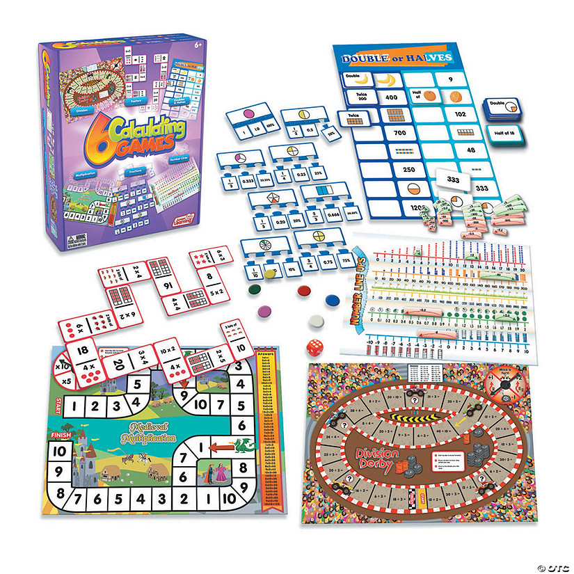 Junior Learning 6 Calculating Games Image