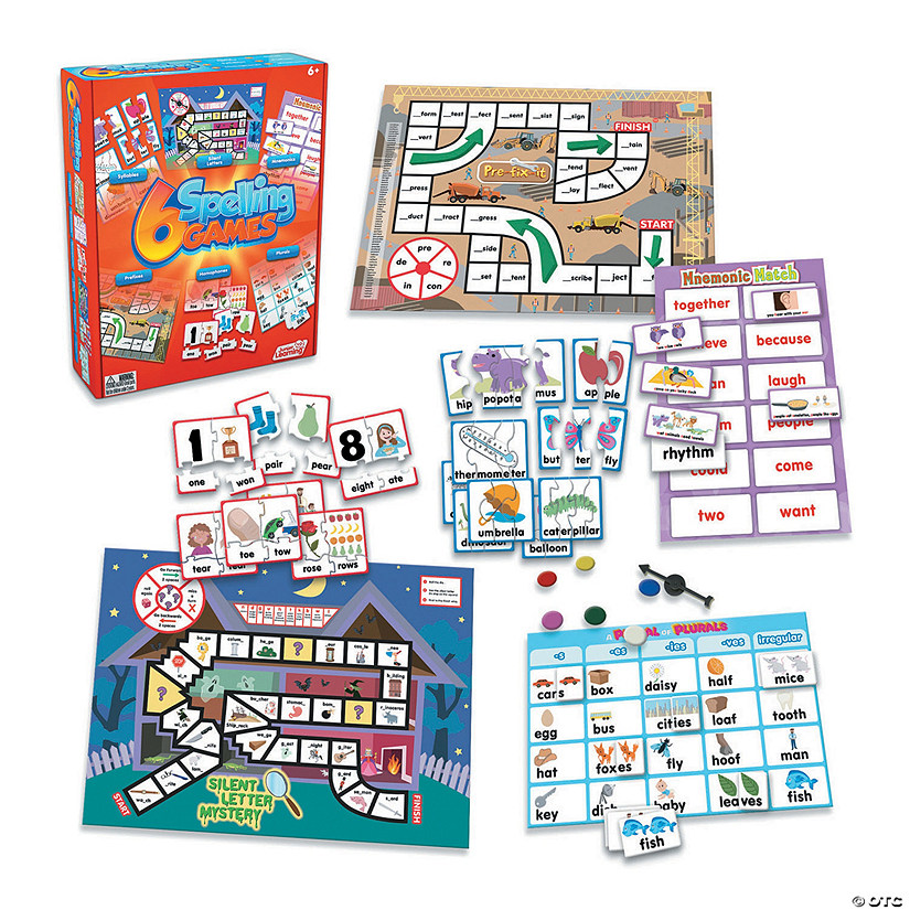 Junior Learning 6 Spelling Games Image