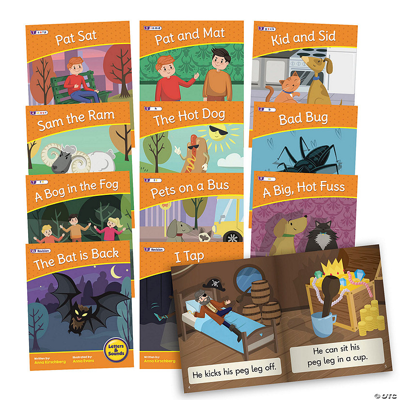 Junior Learning Letters & Sounds Phase 2 Set 2 Fiction Image