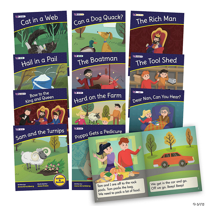 Junior Learning Letters & Sounds Phase 3 Set 2 Fiction Image