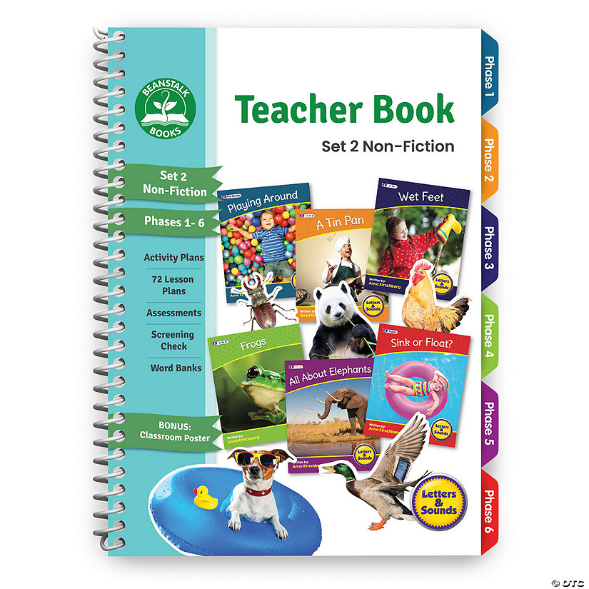 Junior Learning Teacher Book Set 2 NonFiction Oriental Trading