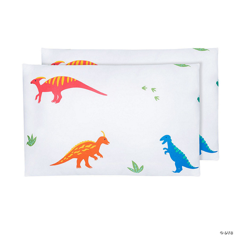 Jurassic Dinosaurs Microfiber Pillowcases - Toddler (2 pk) Image