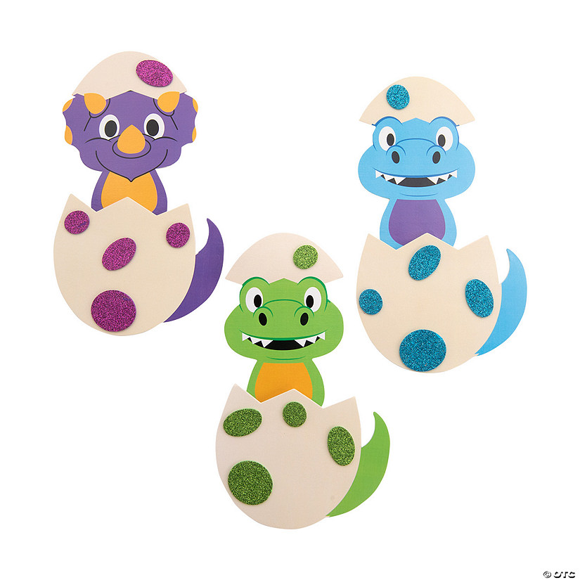 Jurassic Eggs Pop-Up Craft Kit - Makes 12 Image