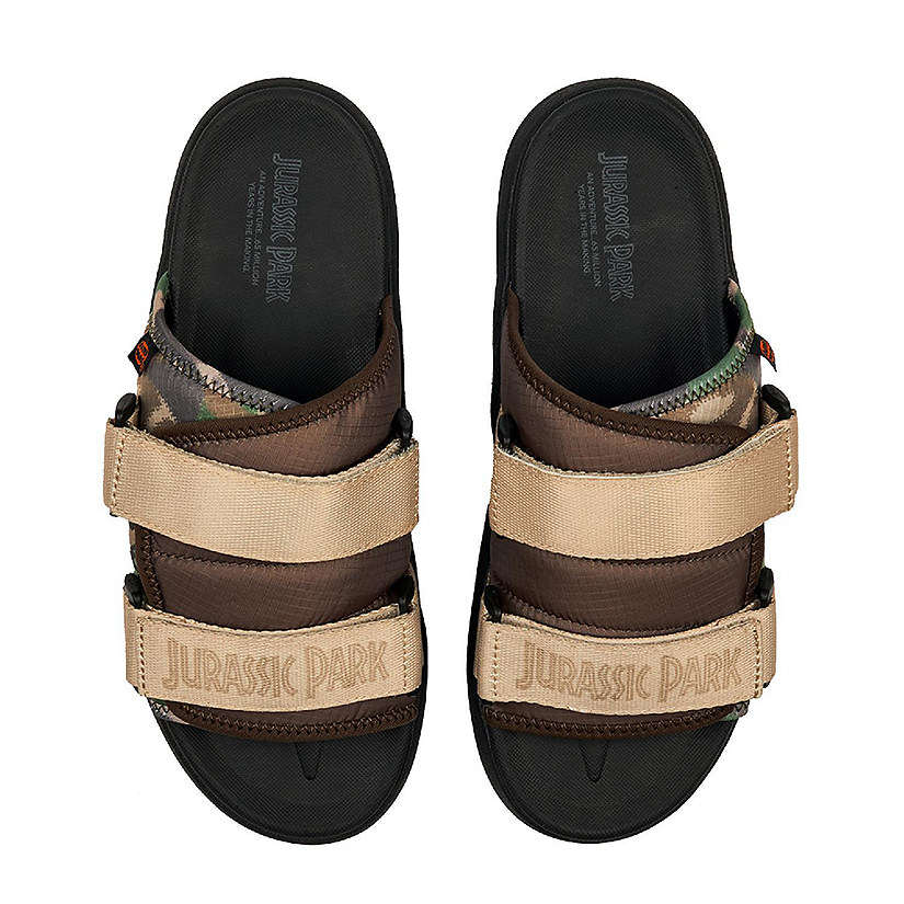 Jurassic Park Logo Camo Slides Large Image