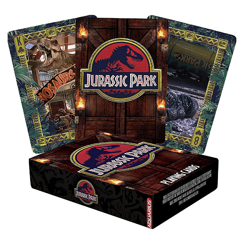 Jurassic Park Playing Cards Image