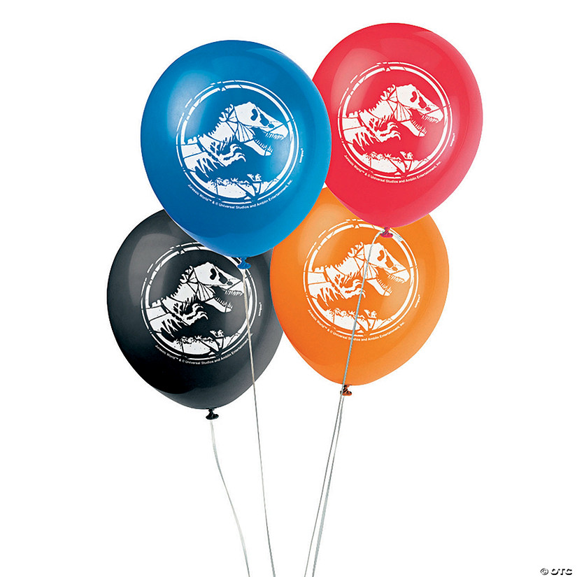 Jurassic World&#8482; 11" Latex Balloons - 8 Pc. Image